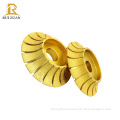 Brazed Diamond Edge Grinding Wheel Set for Granite with French Edge Stone Wheels